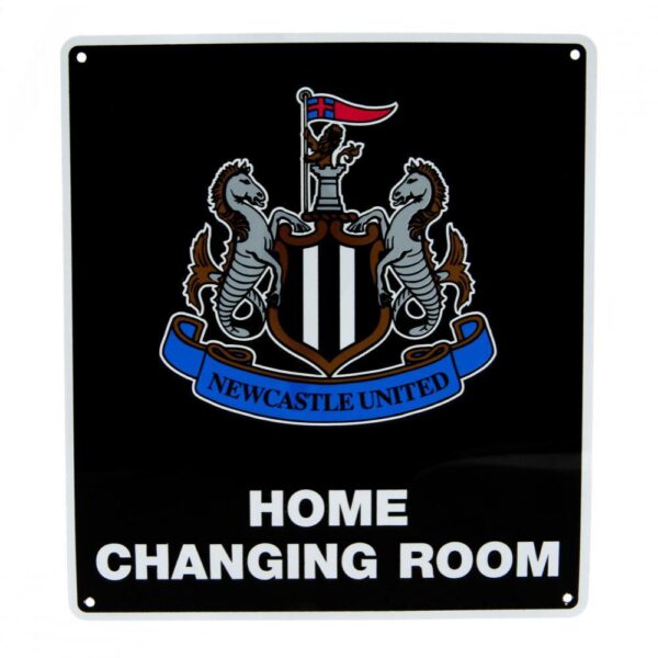 Newcastle United FC Home Changing Room Sign: 1 - Signs & Plaques By Newcastle United