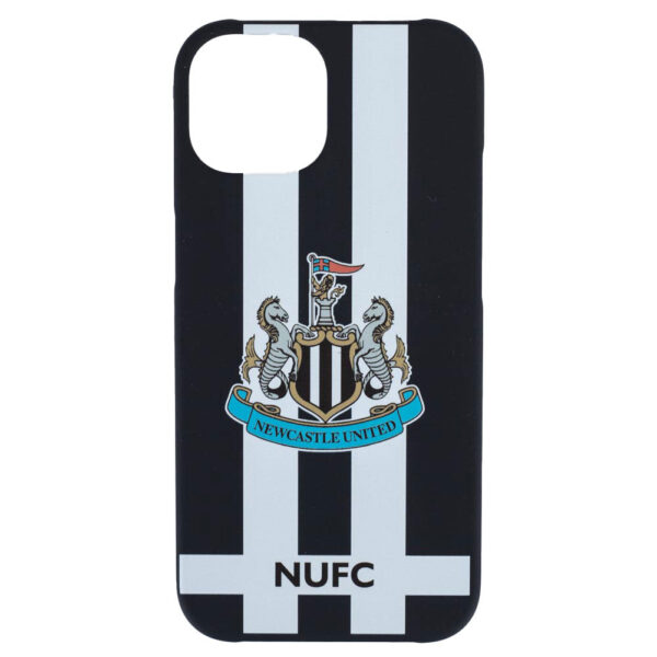 Newcastle United FC iPhone 14 Striped Hard Case: 2 - Tech Accessories By Newcastle United