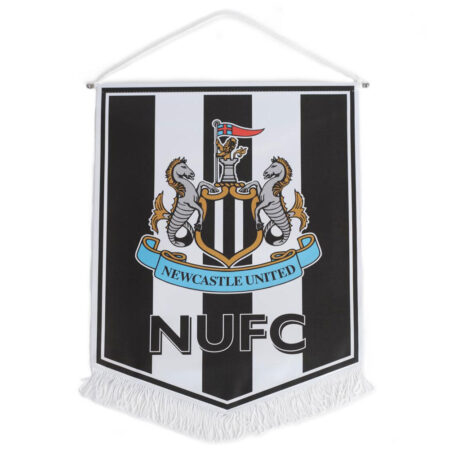 Newcastle United FC Large Crest Pennant: 3 - Flags & Banners By Newcastle United