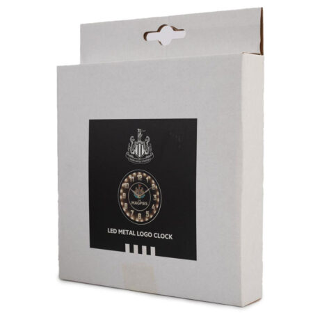 Newcastle United FC LED Wall Clock: 4 - Clocks By Newcastle United