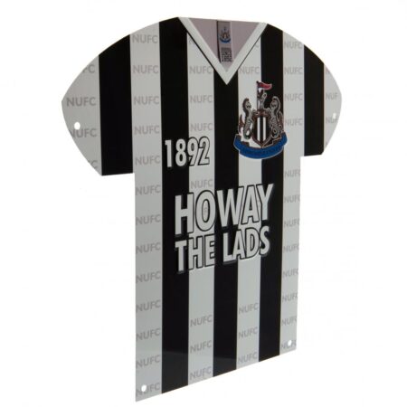 Newcastle United FC Metal Shirt Sign: 2 - Signs & Plaques By Newcastle United