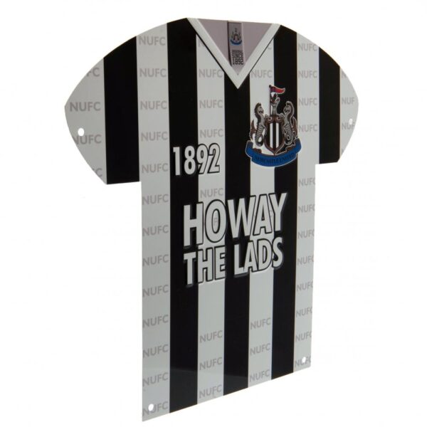 Newcastle United FC Metal Shirt Sign: 2 - Signs & Plaques By Newcastle United