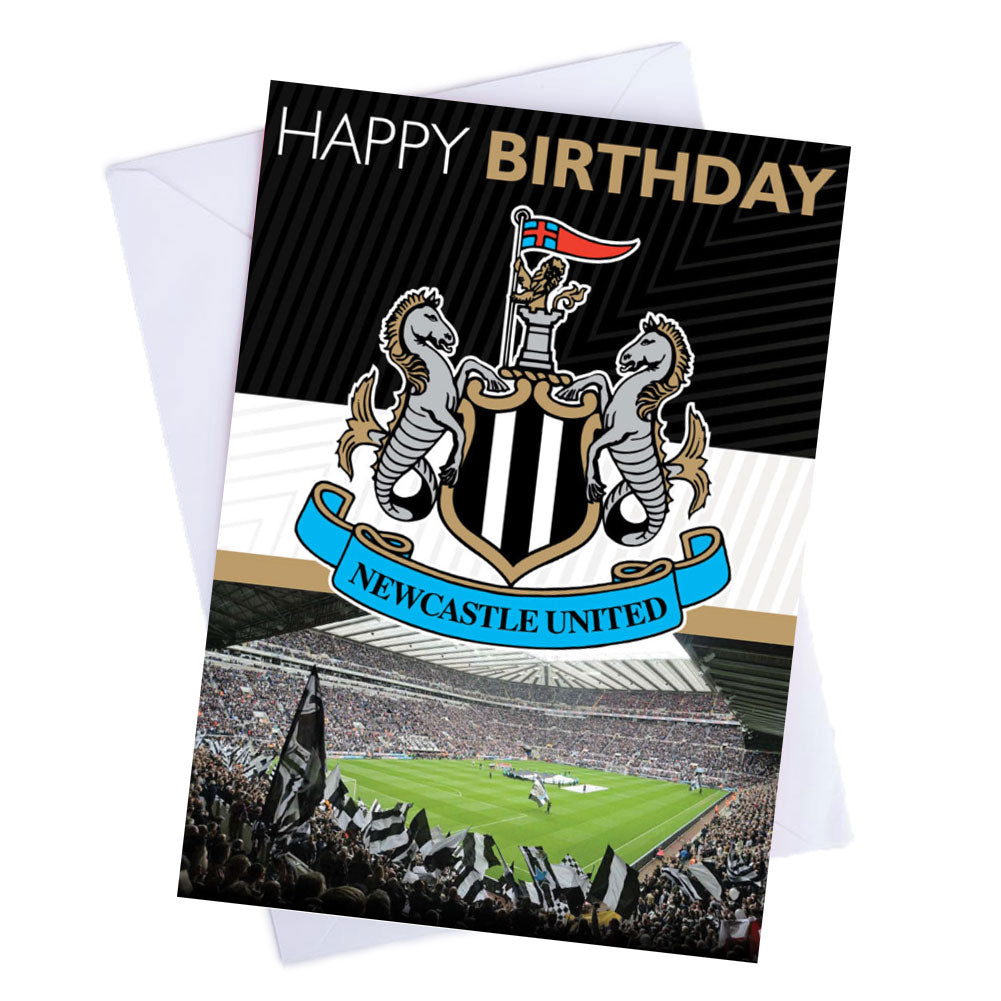 Newcastle United FC Musical Birthday Card: 1 - Greeting Cards By Newcastle United