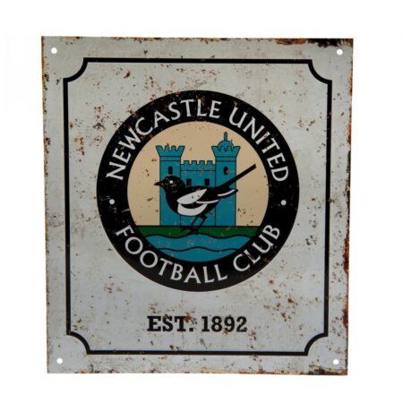 Newcastle United FC Retro Logo Sign: 1 - Signs & Plaques By Newcastle United