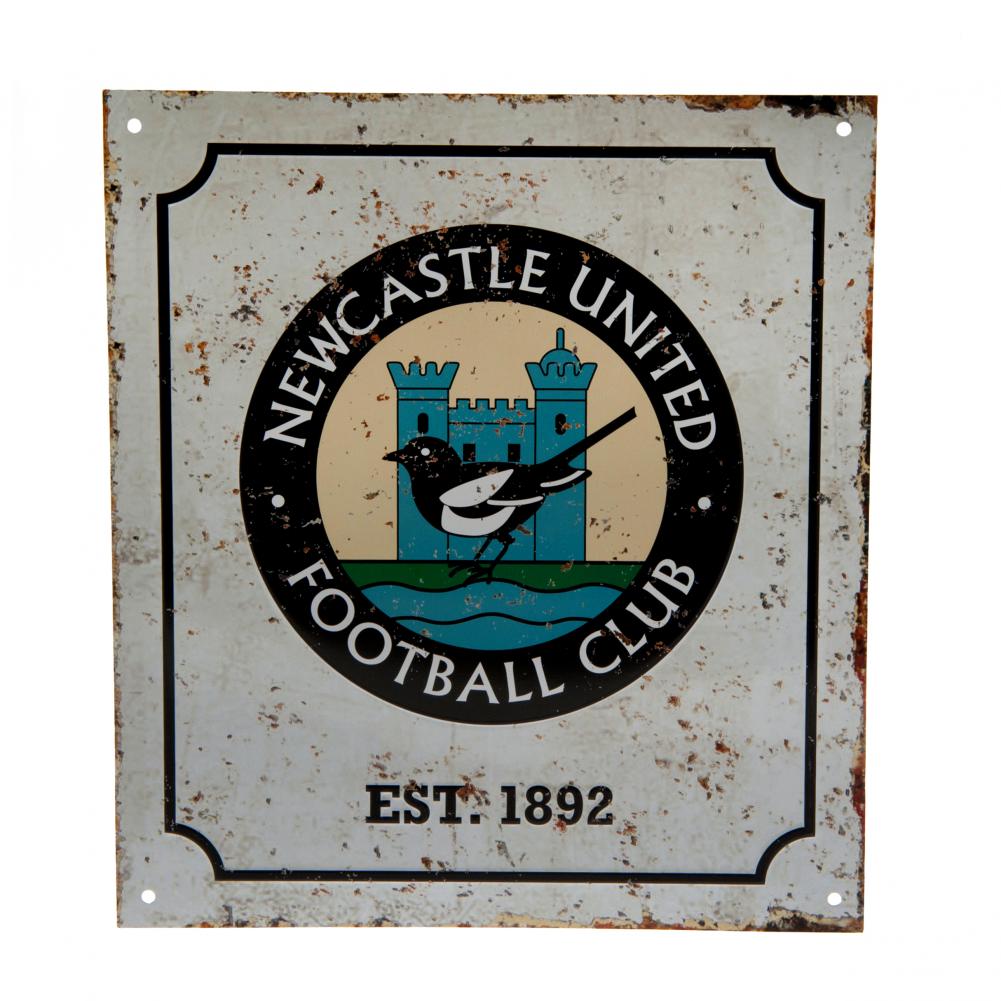 Newcastle United FC Retro Logo Sign: 1 - Signs & Plaques By Newcastle United