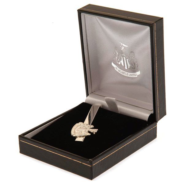 Newcastle United FC Silver Plated Tie Slide: 1 - Cufflinks & Tie Slides By Newcastle United