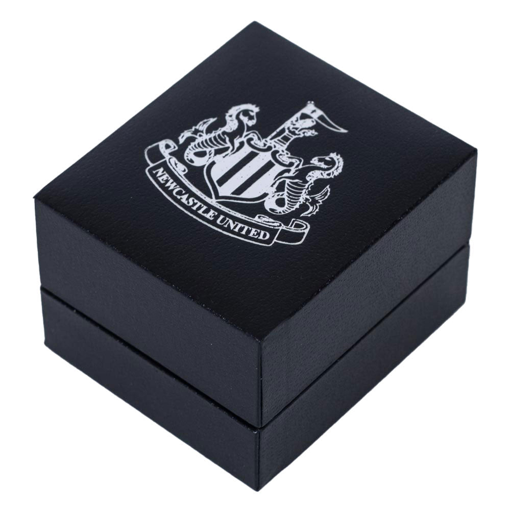 Newcastle United FC Square Signet Ring Medium: 3 - Jewellery By Newcastle United
