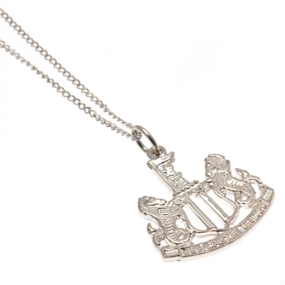 Newcastle United FC Sterling Silver Pendant & Chain: 2 - Necklaces By Newcastle United