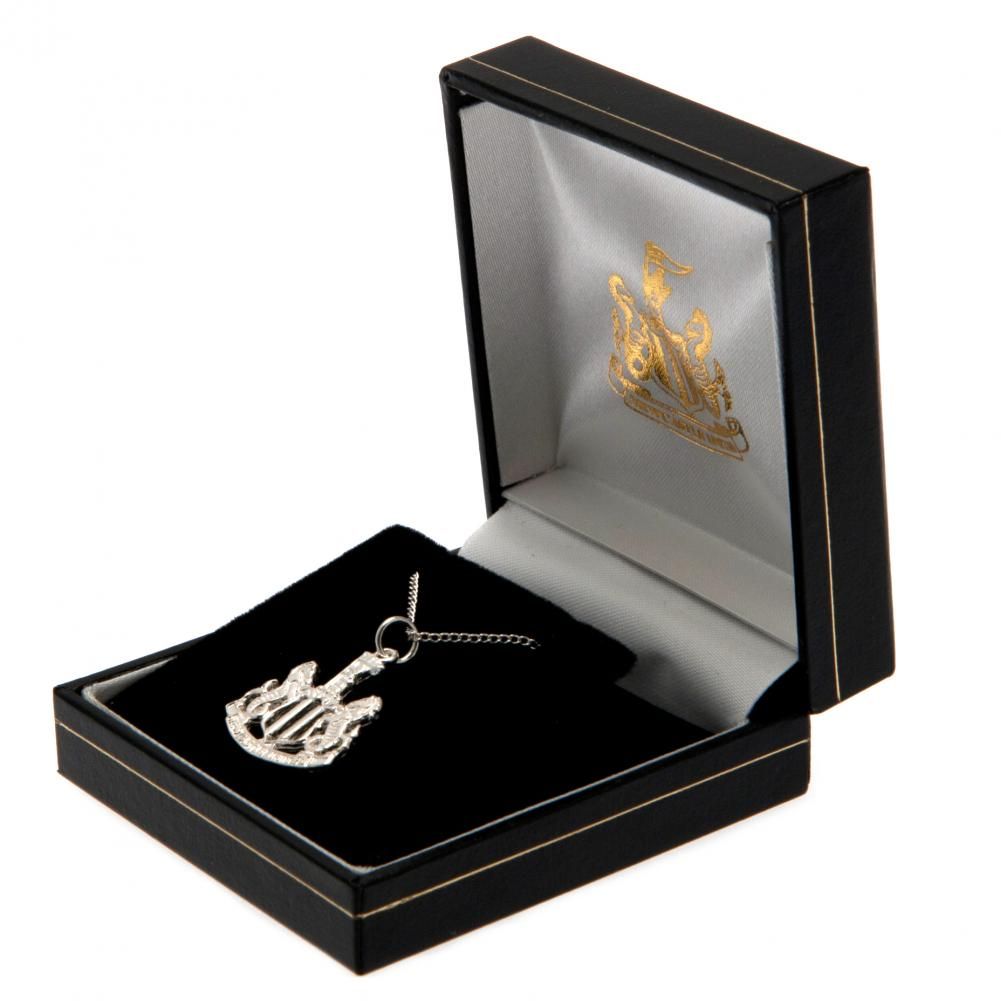 Newcastle United FC Sterling Silver Pendant & Chain: 1 - Necklaces By Newcastle United