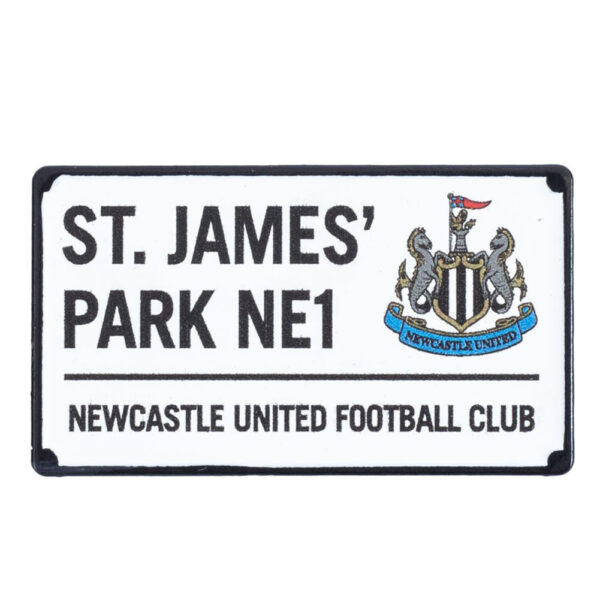Newcastle United FC Street Sign Badge: 1 - Badges By Newcastle United
