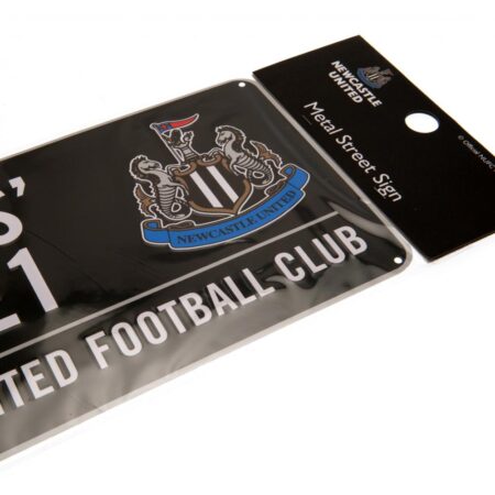 Newcastle United FC Colour Street Sign: 3 - Signs & Plaques By Newcastle United
