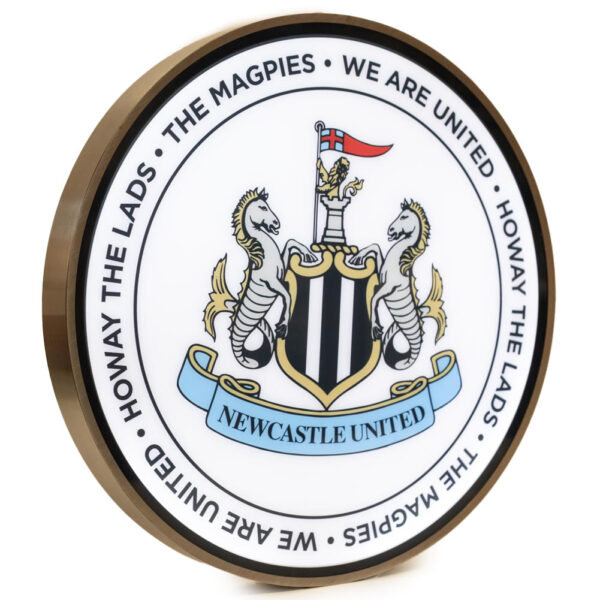 Newcastle United FC 12 Inch LED Wall Light: 2 - LED Lighting By Newcastle United