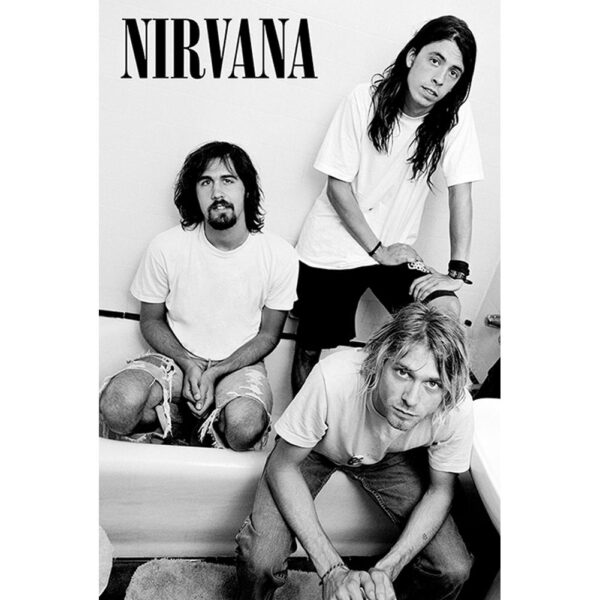 Nirvana Poster Bathroom 75: 1 - Posters By Nirvana