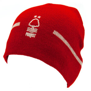 Nottingham Forest FC Stripe Beanie: 1 - Caps & Hats By Nottingham Forest