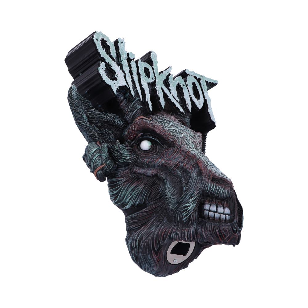Officially Licensed Slipknot Infected Goat Logo Wall Mounted Bottle Opener: 5 - Bottle Openers By Slipknot