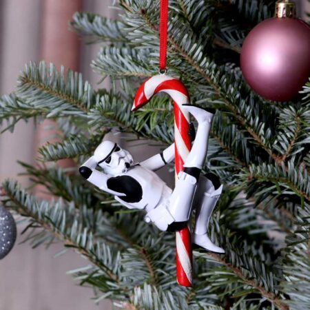 Original Stormtrooper Candy Cane Hanging Ornament: 1 - Decorations By Original Stormtrooper