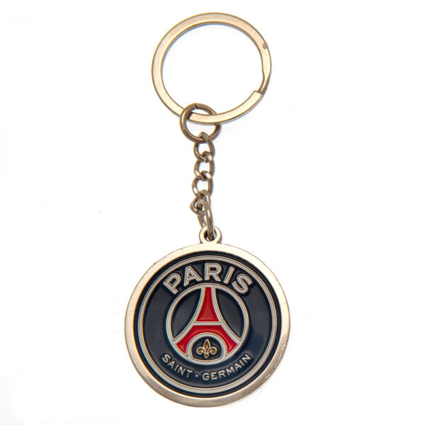 Paris Saint Germain FC Crest Keyring: 2 - Keyrings By Paris Saint Germain