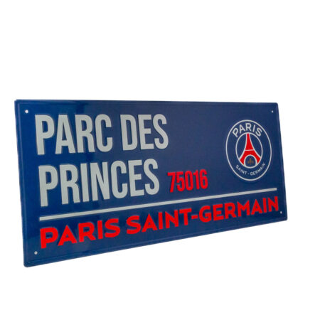Paris Saint Germain FC Colour Street Sign: 2 - Signs & Plaques By Paris Saint Germain
