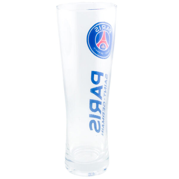 Paris Saint Germain FC Tall Beer Glass: 2 - Glassware By Paris Saint Germain
