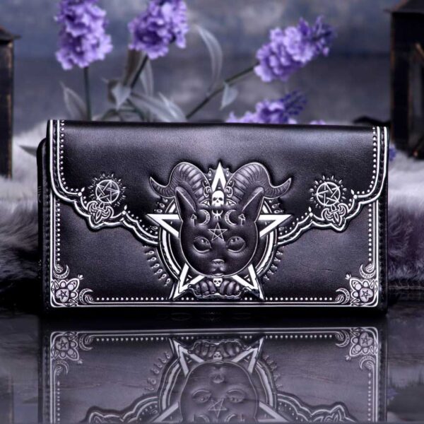 Pawzuph Embossed Purse 18.5cm: 1 - Purses By NN Designs