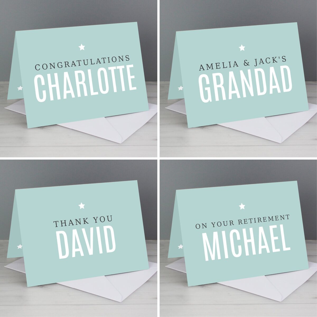 Personalise With Your Own Message Card: 2 - Greeting Cards By Gift Moments