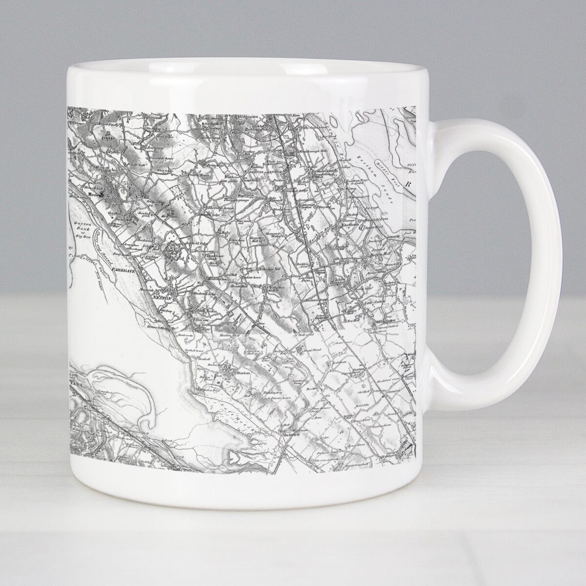 Personalised 1805 - 1874 Old Series Map Mug: 1 - Mugs By Gift Moments