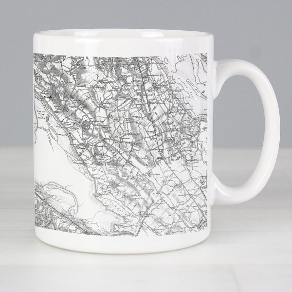 Personalised 1805 - 1874 Old Series Map Mug: 1 - Mugs By Gift Moments