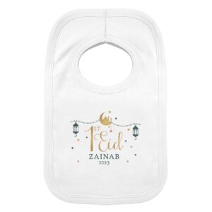 Personalised 1st Eid Bib: 4 - Baby Clothing By Gift Moments
