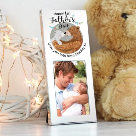 Personalised 1st Fathers Day Daddy Bear 2x3 Photo Frame: 2 - Photo Frames By Gift Moments
