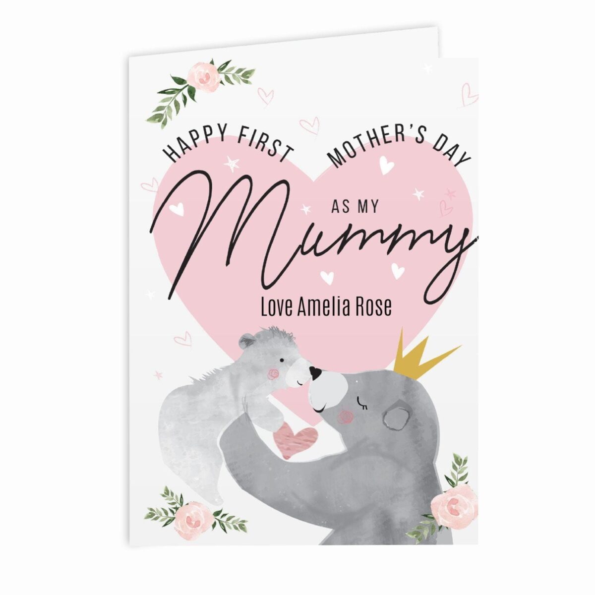 Personalised 1st Mother’s Day Mama Bear Card: 3 - Greeting Cards By Gift Moments