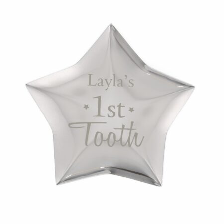 Personalised 1st Tooth Star Trinket Box: 3 - Trinket Boxes By Gift Moments