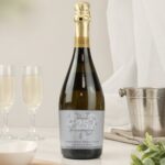 Personalised 25th Silver Wedding Anniversary Prosecco: 1 - Alcohol By Gift Moments