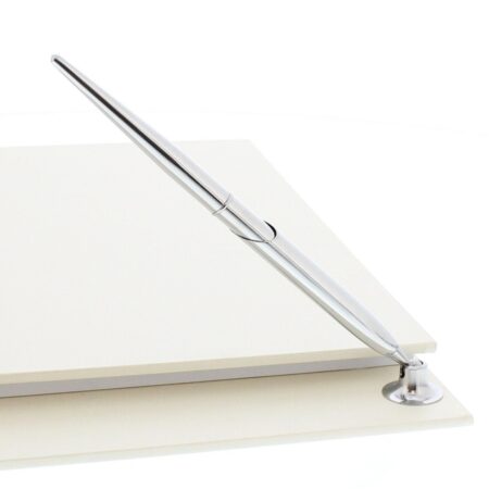 Personalised 50th Golden Anniversary Hardback Guest Book & Pen: 4 - Guest Books By Gift Moments