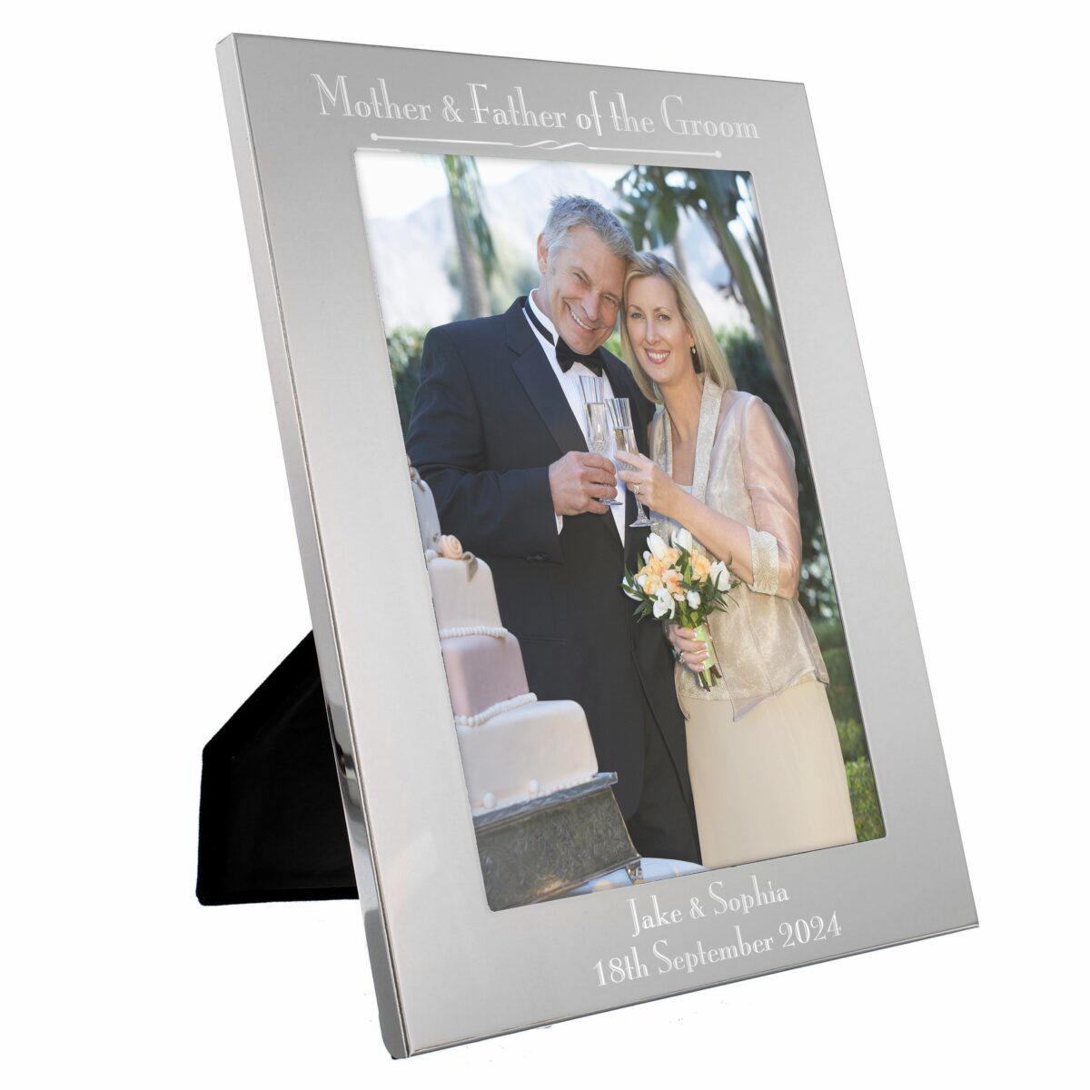 Personalised 5x7 Mother & Father of the Bride Photo Frame: 5 - Photo Frames By Gift Moments