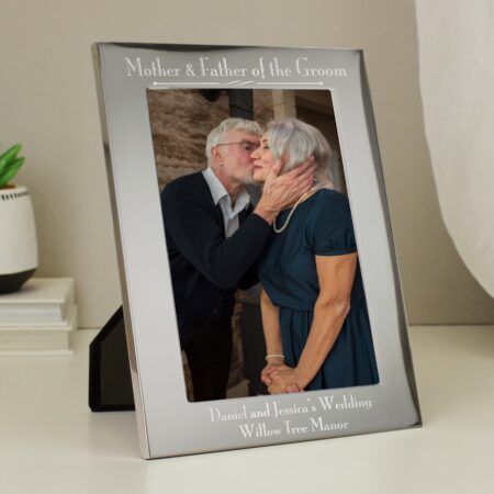 Personalised 5x7 Mother & Father of the Groom Photo Frame: 3 - Photo Frames By Gift Moments