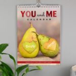 Personalised A4 Couple You And Me Calendar: 1 - Calendars & Planners By Gift Moments