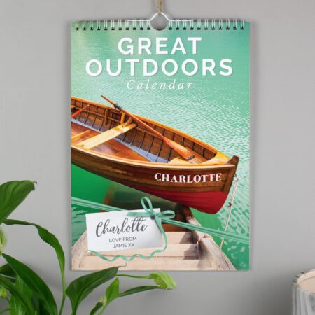 Personalised A4 Great Outdoors Calendar: 1 - Calendars & Planners By Gift Moments