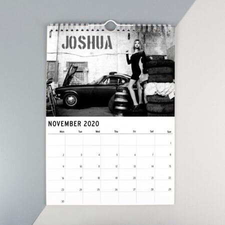 Personalised A4 Hot Chicks Calendar: 3 - Calendars & Planners By Gift Moments