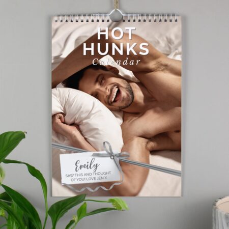 Personalised A4 Hot Hunks Calendar: 1 - Calendars & Planners By Gift Moments