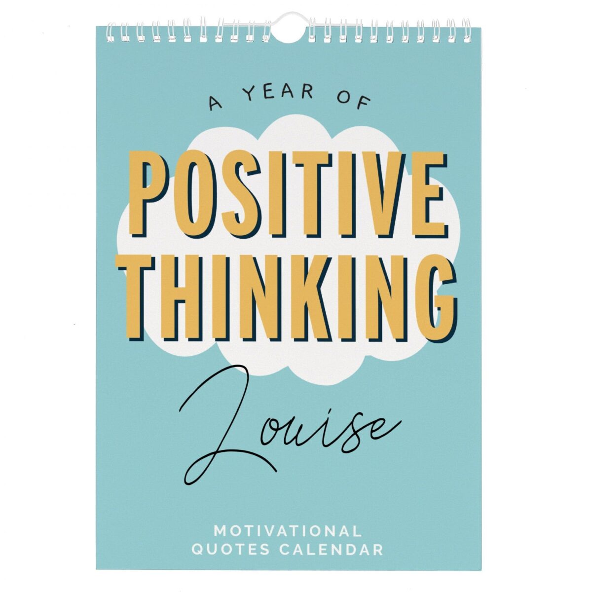 Personalised A4 Motivational Quotes Calendar: 5 - Calendars & Planners By Gift Moments