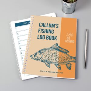 Personalised A5 Fishing Log Book: 1 - Notebooks By Gift Moments