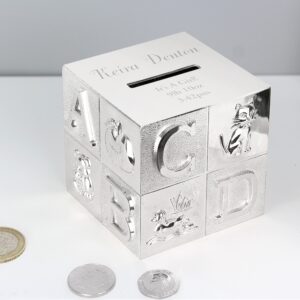 Personalised ABC Money Box: 4 - Money Boxes By Gift Moments