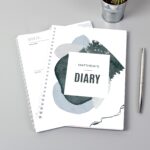 Personalised Abstract A5 Diary: 1 - Diaries By Gift Moments