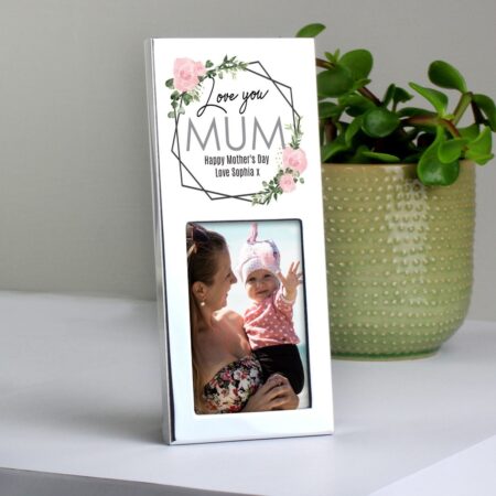 Personalised Abstract Rose 2x3 Photo Frame: 1 - Photo Frames By Gift Moments