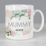 Personalised Abstract Rose Mug: 1 - Mugs By Gift Moments