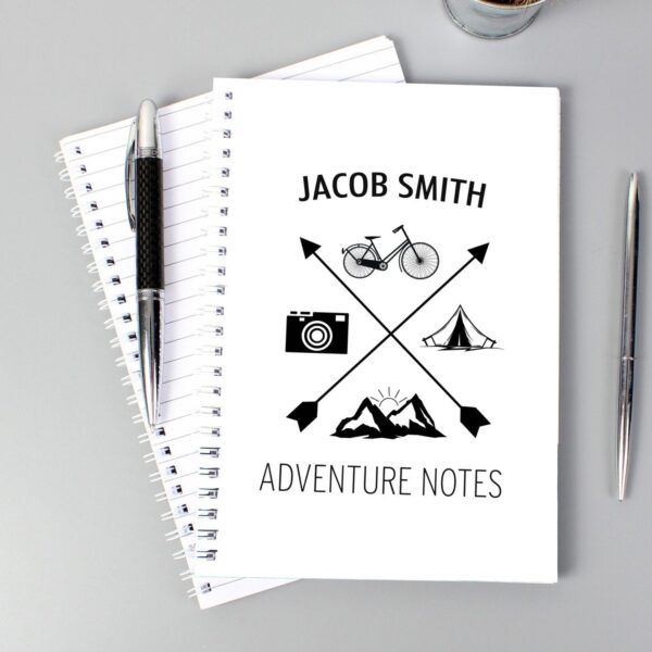 Personalised Adventure A5 Notebook: 2 - Notebooks By Gift Moments