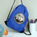 Personalised Adventure Blue Kit Bag: 1 - Kids Bags By Gift Moments