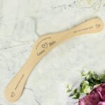 Personalised Always & Forever Wooden Hanger: 1 - Keepsakes By Gift Moments