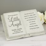 Personalised Angel Memorial Book: 1 - Memorials By Gift Moments
