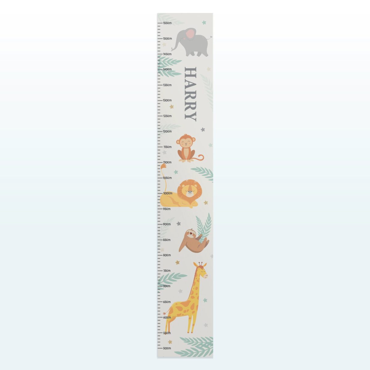 Personalised Animal Height Chart: 3 - Height Charts By Gift Moments